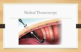 Medical Thoracoscopy - Health Education England · Pathophysiology •Rupture of subpleural blebs, bullae or weaknessess in the lung parenchyma. •Early Emphemsematous like changes