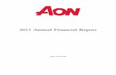 2013 Annual Financial Reports2.q4cdn.com/545627090/files/doc_financials/2013/AON_US_Annual_Report.pdf · 2013 Annual Financial Report . 2APR200413262383 2014 Annual Shareholder Letter