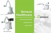 Sensus Healthcare - XBRLFinancialWidget.com · Sculptura™, a revolutionary technology –Modulated Robotic Brachytherapy (MRB) with Beam Sculpting capabilities and Robotic Respiratory