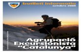 Agrupació Excursionista “Catalunya” · l’avenc i la darrera sobre el carst del massís. ere 100 anys de l'Esquerrà 12 de juliol Al centre social d'Olesa de Bonesvalls (Alt
