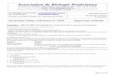 Association de Biologie Praticienne · 2016-09-02 · Page 1 sur 6 Association de Biologie Praticienne 70 avenue des Gobelins 75013 PARIS - Tél : 01 43 31 94 87 - Fax : 01 43 37
