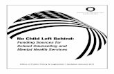 No Child Left Behind - American Counseling AssociationAmerican Counseling Association – Office of Public Policy and Legislation Updated January 2011 2 Overview of the Elementary