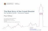 The Real Story of the Comet Disaster (De Havilland Comet ... · Karachi Delhi Bombay Colombo Calcutta Rangoon Singapore Manila Okinawa Tokyo One year in: 370 hours per week 122,000
