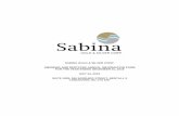 SABINA GOLD & SILVER CORP. AMENDED AND RESTATED … · Sabina Gold & Silver Corp. (the “Company” or “Sabina”) is prepared in accordance with International Financial Reporting