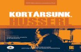 husserl K KortársunK husserlmek.oszk.hu/15200/15205/15205.pdf · Varga Péter andrás – ZuH deodátH BeVeZető 2009-ben ünnepeltük edmund Husserl születésének 150. évfordulóját.