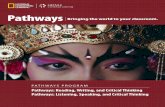 Pathways - Cengage · A Teacher’s Guide for each level, including teacher’s notes, expansion activities, rubrics for evaluating written assignments, and answer keys for activities