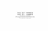 NCT 990T NCT 100T 

NCT® 990T NCT® 100T Eszterga vezérlő Programozási leírás Az x.060 SW változattól
