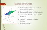 1 REGRESIÓN MULTIPLEverso.mat.uam.es/~pablo.fernandez/AADD-RuizRivas-regresion-multiple-18.pdf · Las técnicas de Regresión lineal multiple parten de k+1 variables cuantitativas: