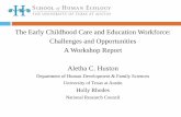 The Early Childhood Care and Education Workforce ... · The Early Childhood Care and Education Workforce: Challenges and Opportunities A Workshop Report Aletha C. Huston ... distribution