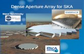 Dense Aperture Array for SKA · 2014-04-10 · SKA-EMBRACE, Steve Torchinsky, AAMID All-Hands Meetings, ASTRON, 2 April 2014 2 Overview Historical motivation for dense aperture array