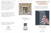CHITARRE IN CHITARRE IN LIBRERIA LIBRERIA · 2019-05-15 · Federico Moreno Torroba - Castelli di Spagna Alba de tormes - Elejia - Manzanarre del real Luca Scavone Mauro Giuliani