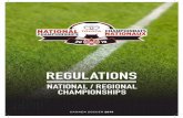 NATIONAL / REGIONAL CHAMPIONSHIPS · 2019-06-21 · Canada Soccer Competition Regulations for the National /Regional Club Championships 2019 or any Provincial/Territorial Association
