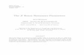The Z Boson Resonance Parameters - CERNThe Z Boson Resonance Parameters Tord Riemann DESY { Institut f¨ur Hochenergiephysik Platanenallee 6, D-15738 Zeuthen, Germany ... independent