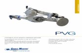 PVG - Chris-Marine · PVG PORTABLE VALVE SPINDLE GRINDING MACHINE Low weight unit At only app. 30 kgs the base unit is equipped with the rotation and feeding gear ready to be mounted.
