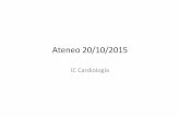 Oct 20 Cardiologia - Asociacion de Profesionales HGNPE 20 Cardiologia.pdf · •Paciente de 13 años, con diagnóstico de : –Shock séptico –Sindrome de impregnación –Anemia