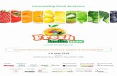 Fresh India Show brochuremediatoday.in/logos/brochure/Fresh_India_Show_brochure.pdf · producers, wholesalers, importers, exporters, cold-chain & supporng industries. This will connect