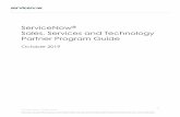 ServiceNow Sales, Services and Technology Partner Program ......servicenow may update this guide from time to time via its partner portal and it is incumbent upon each participant