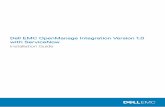Dell EMC OpenManage Integration Version 1.0 with ... · To upload the OpenManage Integration with ServiceNow update set into the ServiceNow instance: 1 In the ServiceNow instance,