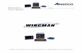 WINGMAN – AERIAL SPRAY MANAGEMENT SYSTEM · 2018-02-06 · Wingman is an aerial guidance system combining the latest innovations in aerial vector control. In addition to basic flight
