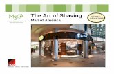 The Art of Shaving - MSCA...The Art of Shaving CMA Involvement: Pompei A.D. (NY) was the original store designer, but not licensed in MN - They are no longer working for The Art of