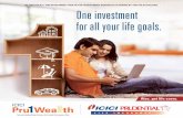 IN THIS POLICY, THE INVESTMENT RISK IN THE INVESTMENT ... · Key Benefits of ICICI Pru1 Wealth This is a unit linked insurance plan. In this policy, the investment risk in investment
