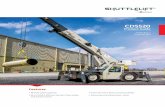 Product Guide - New York Crane6) Industrial Cranes/CD5520_Spec Sheet.pdfCD5520 Product Guide ASME B30.5 Imperial 85% Features • 18 t (20 USt) capacity • 16,6 m (54.5 ft) four-section,