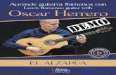 Learn flamenco guitar with DEMO_ENG.pdf · For this didactic series, I want to present to you my new Oscar Herrero flamenco guitar, with which I’ve recorded the videos you will