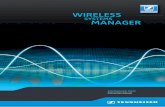 WSM WIRELESS - Sennheiser · Configuring the network All devices are factory preset to automatic IP address assignment. To enable communication between the WSM software and the connected