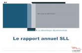 Le rapport annuel SLL - lamayenne.frbdm.lamayenne.fr/images/pdf/boite_a_outils/Statistiques/...On peut remplir le rapport de manière non continue et choisir les onglets que l’on