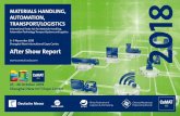 MATERIALS HANDLING, AUTOMATION, …the Chinese logistics industry. The “2016-2017 China Logistics Warehousing Equipment Industry Development Report” was jointly published by CeMAT
