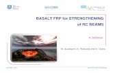 BASALT FRP for STRENGTHENING of RC BEAMSci.group.shef.ac.uk/CI_content/FRP/AS-CCC2008.pdf · BASALT FRP for STRENGTHENING of RC BEAMS A. Serbescu M. Guadagnini, K. Pilakoutas and
