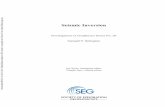 Seismic Inversion...time migration of marine data with frequency-selection encoding: Geophysics, 78,, ...