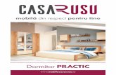 Dormitor PRACTIC - Casa Rusumobilacasarusu.ro/img/cms/pliant-practic.pdfDormitor PRACTIC Componentele dormitorului PRACTIC DULAP D4 1800 mm 520 mm 2110 mm DULAP D3 1300 mm 520 mm 2110