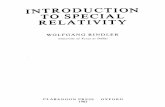 Wolfgang Rindler - Introduction to Special Relativity · 2010-01-06 · Title Wolfgang Rindler - Introduction to Special Relativity Author: indra Created Date: 11/26/2009 4:18:03