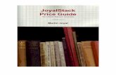 JoyalStack Price GuideJoyalStack Price Guide — Crop 1212 Annotated Magic of Slydyni, The Written by Lewis Ganson Annotated by Tony Slydini g 00s: $35~48 E.V.: $23~37 (L)