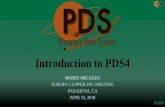 Introduction to PDS4• Mission data processing pipelines output PDS4 labels, not PDS3 • Design of data products may take a little longer • Fewer precedents to rely on (but this