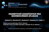 MAGNETICKÉ NANOČÁSTICE PRO BIOMEDICÍNSKÉ ...lekbiofyz.upol.cz/pagedata_cz/konference/16-magnanokub.pdfMAGNETICKÉ NANOČÁSTICE PRO BIOMEDICÍNSKÉ APLIKACE Kubínek 1R.1, Havrdová