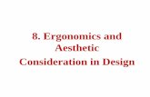 8. Ergonomics and Aesthetic Consideration in Designmitpolytechnic.ac.in/.../SEM-6/DME/UNIT08-ErgonomicsandAesthetic.pdf · Ergonomics and Aesthetic Consideration in Design . Ecological