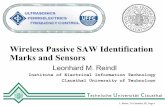 2002 IEEE Int`l Frequency Control Symposium & …...L. Reindl, TU Clausthal, IEI, Page 1 Wireless Passive SAW Identification Marks and Sensors 2002 IEEE Int`l Frequency Control Symposium