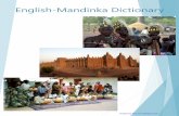 Peace Corps English-Mandinka Dictionary - Live Lingua Corps English-Mandinka Dictionary...dada kara sm.-Tango, jokeng landi stwungo kl.n&ani.ehamo moyaringo, soneyaringo tema. kono