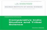 Comparative Indic Studies and Tribal Sciencestatic.kiit.ac.in/schools/sites/18/2018/04/08024105/... · 2018-04-07 · M.A in Comparative Indic Studies and Tribal Science 2 SYLLABUS