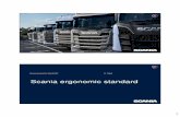 Scania ergonomic standard · Scania heeft licentie gekocht en aangepast in lijn met de Scania richtlijnen Methode is voor werkzaamheden in de assemblagelijn met een takttijd van 10