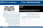 The Alchemist · 2017-07-05 · RFC Ambrian Limited ABN 59 009 153 888 1 The Alchemist Issue 31: Cobalt Cobalt has had a meteoric rise in 2017. In this issue of The Alchemist we delve