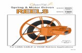Spring & Motor Driven SHO REELSBoth the SHO and TMR Series Reels are available with either ran-dom wrap or monospiral wrap spools. Gleason SHO/TMR Series Reels have retrieve capacities