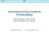 Dynamická pevnost a životnost Přednáškymechanika.fs.cvut.cz/content/files/DPZ/2017/DPZ_2017...DPŽ 27 Vlastnosti materiálu při statickém zatěžování 0 100 200 300 400 500