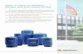 Water Well Tanks: Well-X-Trol Sales Brochure · WELL-X-TROL by AMTROL... the best tank your money can buy. The WELL-X-TROL concept of a pre-pressurized, sealed-in air charge in a