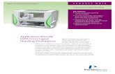 Automated Liquid Handling - PerkinElmer · • Atoll RoboColumns® Intuitive Graphical Interface Software All JANUS G3 Automation platforms include WinPREP® software with JANUS Application