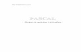 PASCAL - oscavnik.weebly.com · • logički – boolean • znakovni – char 4. Postoje i složeni ili strukturirani tipovi podataka, a to su: ... real integer/real kvadrat broja