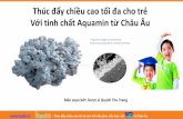 Thúc đẩy chiều cao tối đa cho trẻ Với tinh chất Aquamin từ ...kaobb.vn/uploads/files/2017/08/10/AQUAMIN_HOI_THAO.pdf · •Phương pháp bổ sung Canxi hiệu quả