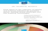 Final report on the collection of patents and business ...publications.jrc.ec.europa.eu/...report_on_sgcs_and... · — In this report, information is provided on business R&D expenditures